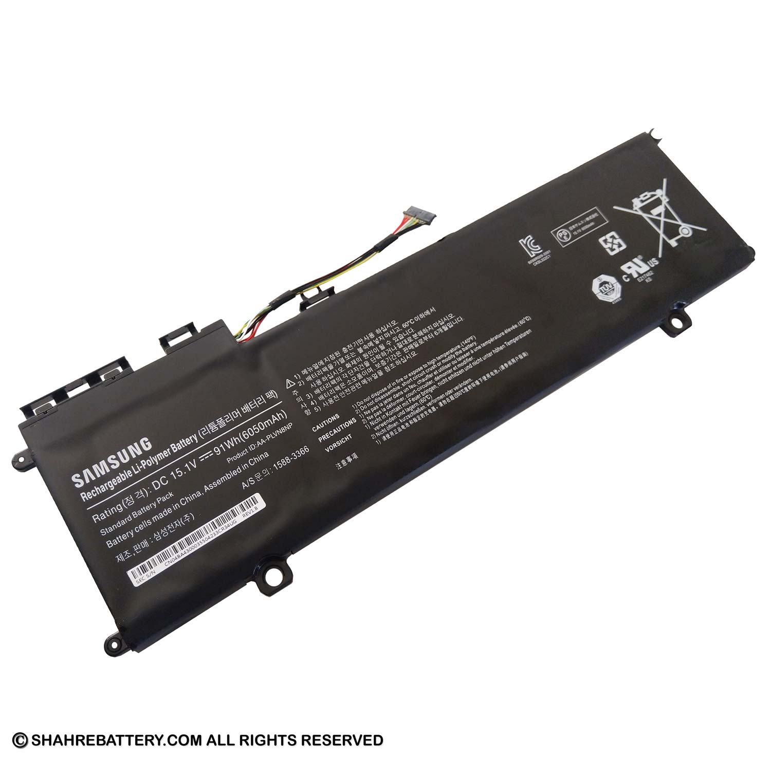 باتری اورجینال لپ تاپ سامسونگ Samsung NP880Z5E AA-PLVN8NP