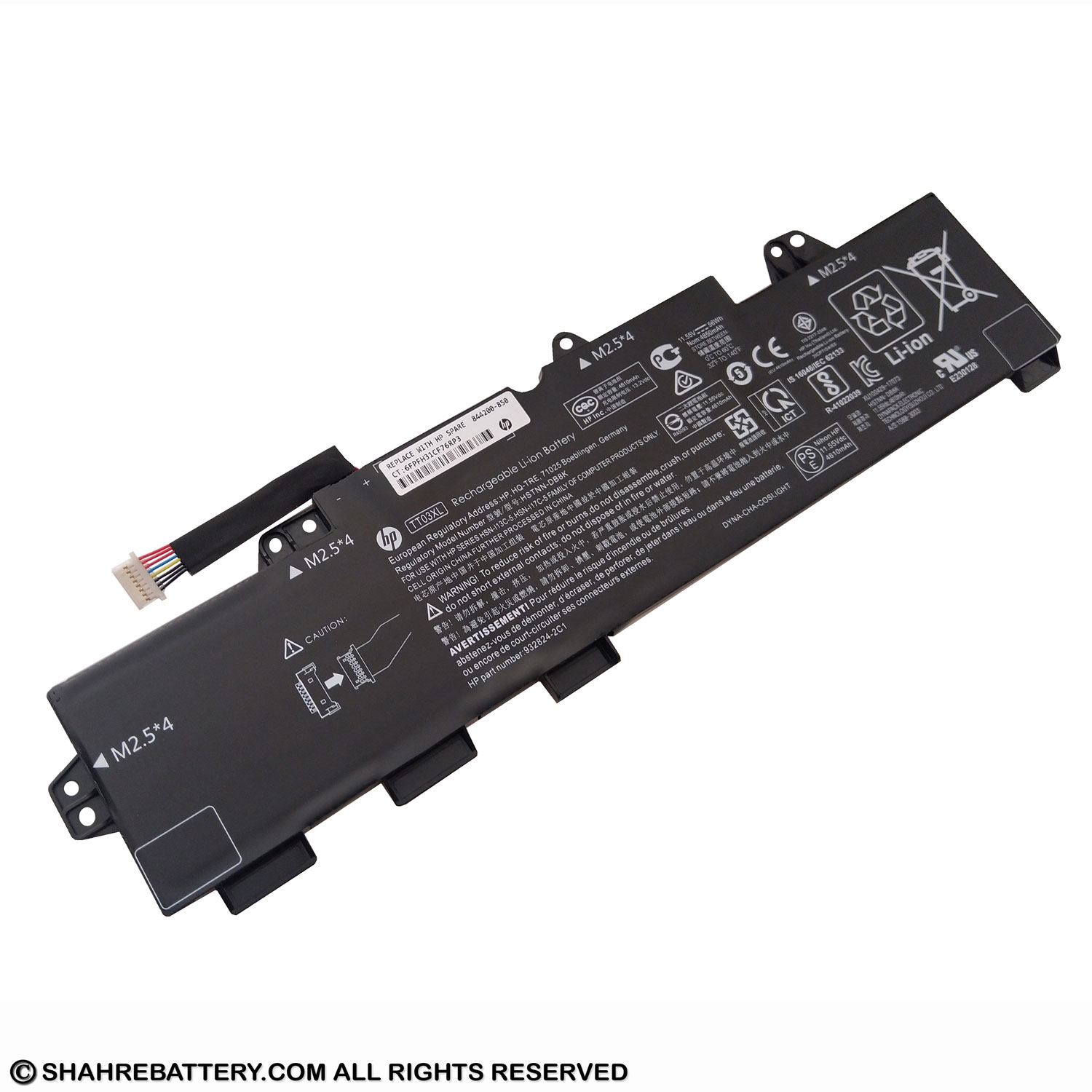 باتری اورجینال لپ تاپ اچ پی HP EliteBook 850 G5 TT03XL